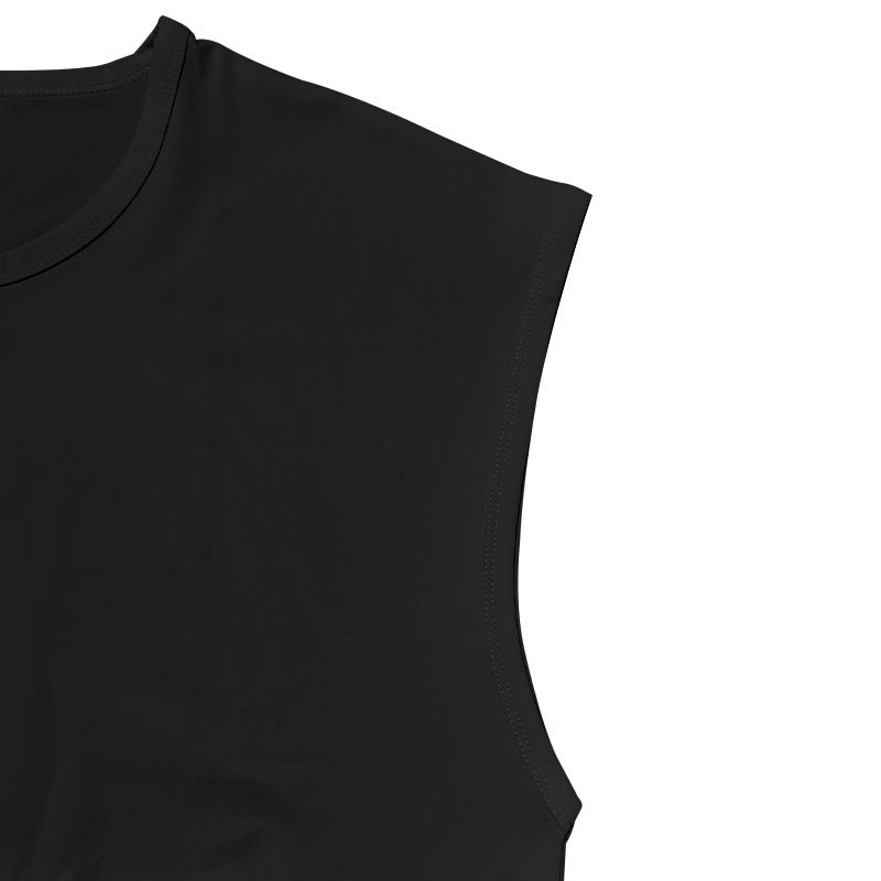 Men's Loose Short Sleeve T-Shirt — Round Neck Casual Summer Top