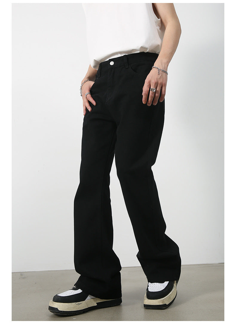 Men's Vintage Loose Denim Jeans | Streetwear Style