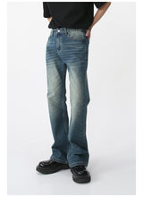 Men's Vintage Loose Denim Jeans | Streetwear Style