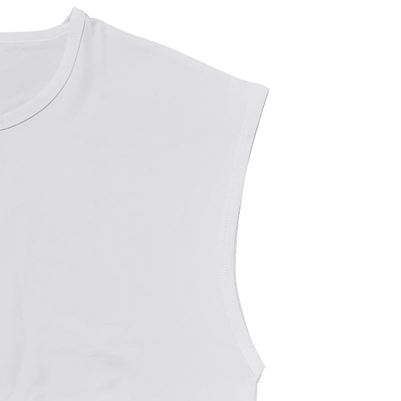 Men's Loose Short Sleeve T-Shirt — Round Neck Casual Summer Top