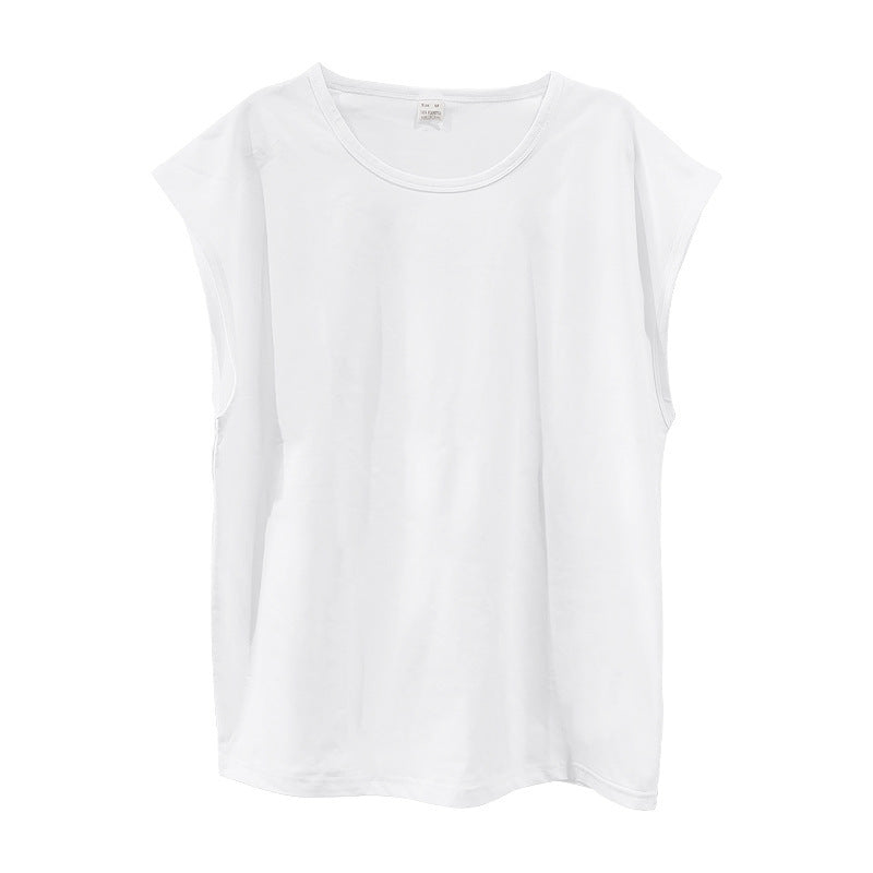 Men's Loose Short Sleeve T-Shirt — Round Neck Casual Summer Top