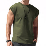 Men's Loose Short Sleeve T-Shirt — Round Neck Casual Summer Top