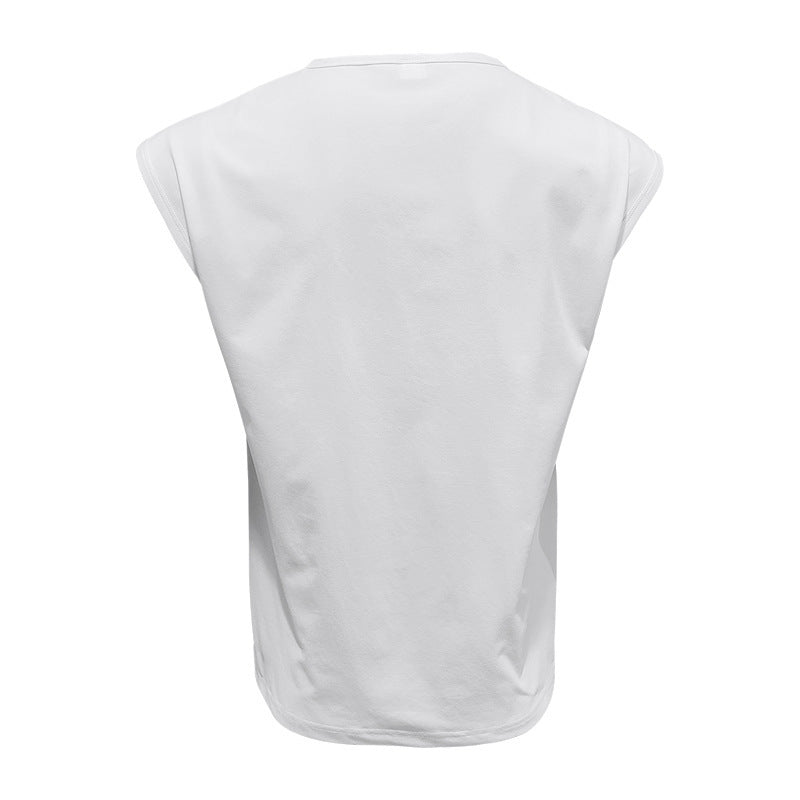 Men's Loose Short Sleeve T-Shirt — Round Neck Casual Summer Top