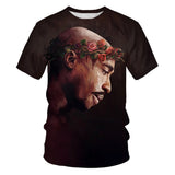 Men's 3D Print Crew Neck T-Shirt