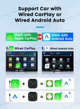 Carlinkit Android 13 AI Box – Wireless CarPlay & Android Auto