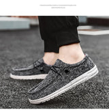 Men Casual Shoes Slip on Canvas Loafers Comfortable Walking Flats for Man Non Slip Soft Moccasins Sneakers Summer loafers