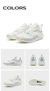 Xtep Zhang Zhenlin 1.0 Basketball Shoes For Men  Winter Cushioning Sports Shoes Combat Mid Top Sneakers 976219120024