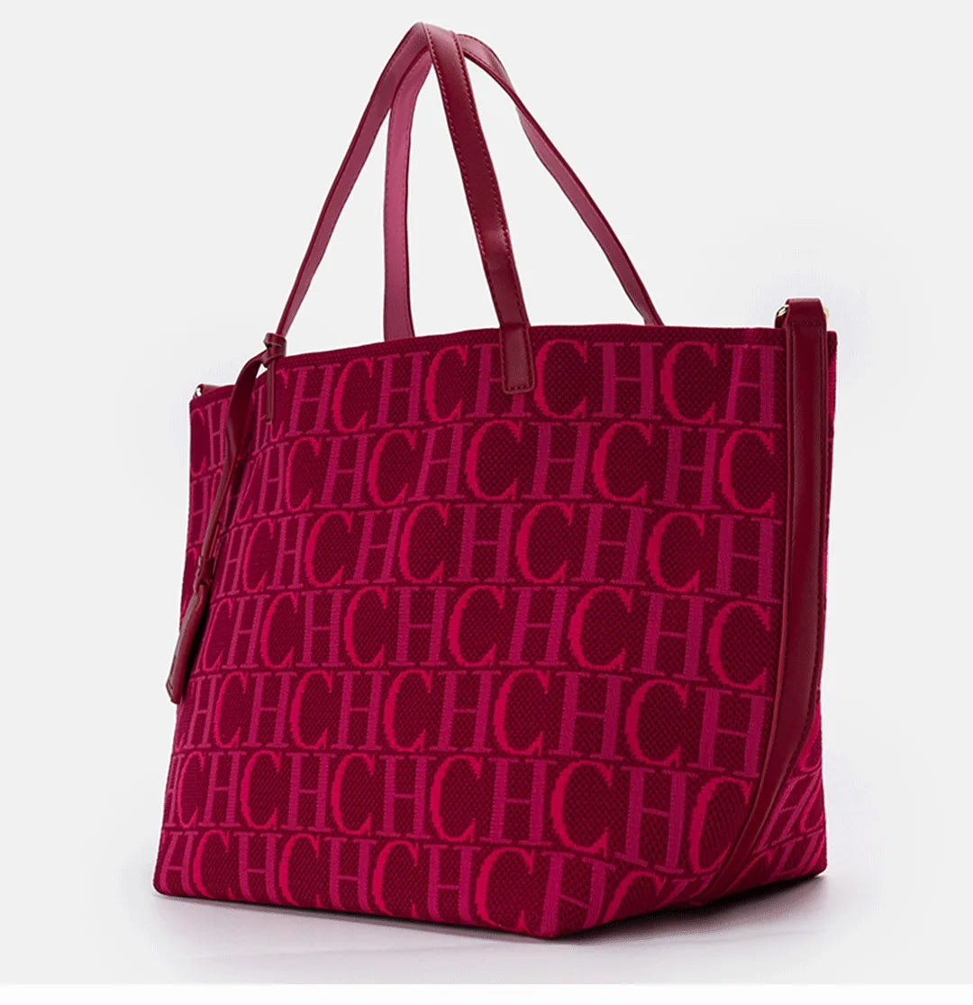 CH Ladies Brand Fashion Alphabet Print Large Capacity Handbag 2026 New Style Elegant Casual Travel High Quality Hand