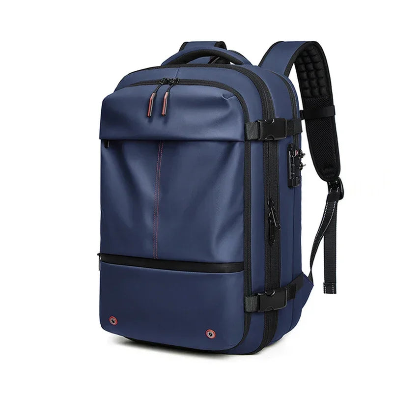 Vacuum Compression Travel Backpack – 17" Laptop & Adventure Ready