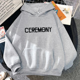 KARMA Vintage-Inspired Fleece Pullover Hoodie