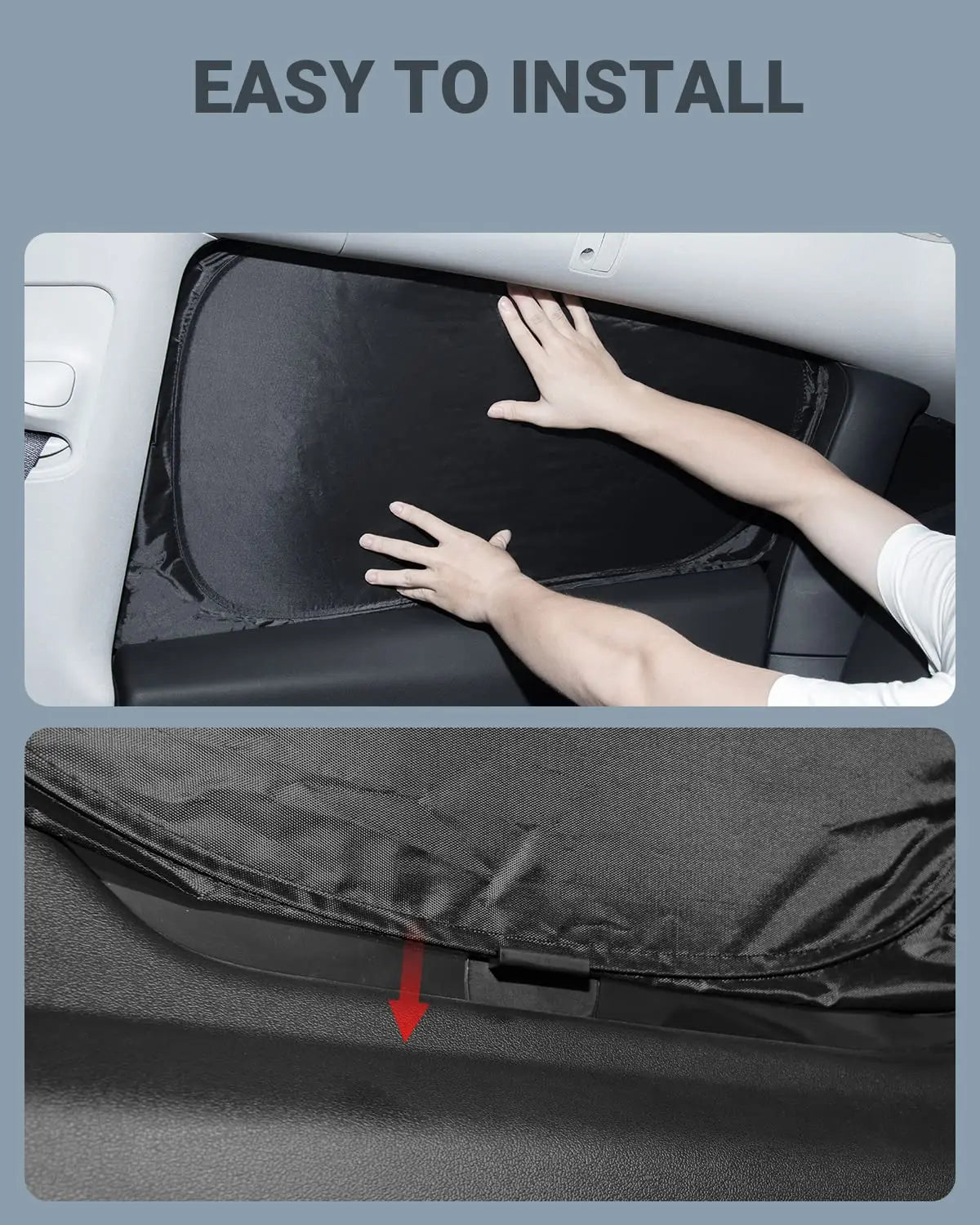 Tesla Model 3 Highland Window Sun Shade & Privacy Blind