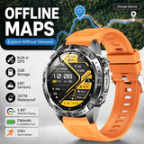 GUHUAVMI TANK Y102 – Military GPS Smart Watch for Men