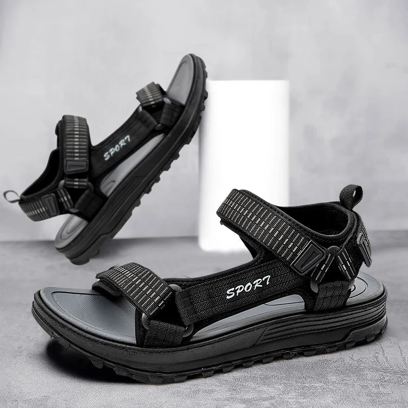 Summer Men Sandals Fashion Leisure Beach Holiday Sandals for Mens Lightweight Shoes New Outdoor Comfortable Casual Sandals