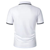 Men's Short Sleeve Knit Polo Shirt