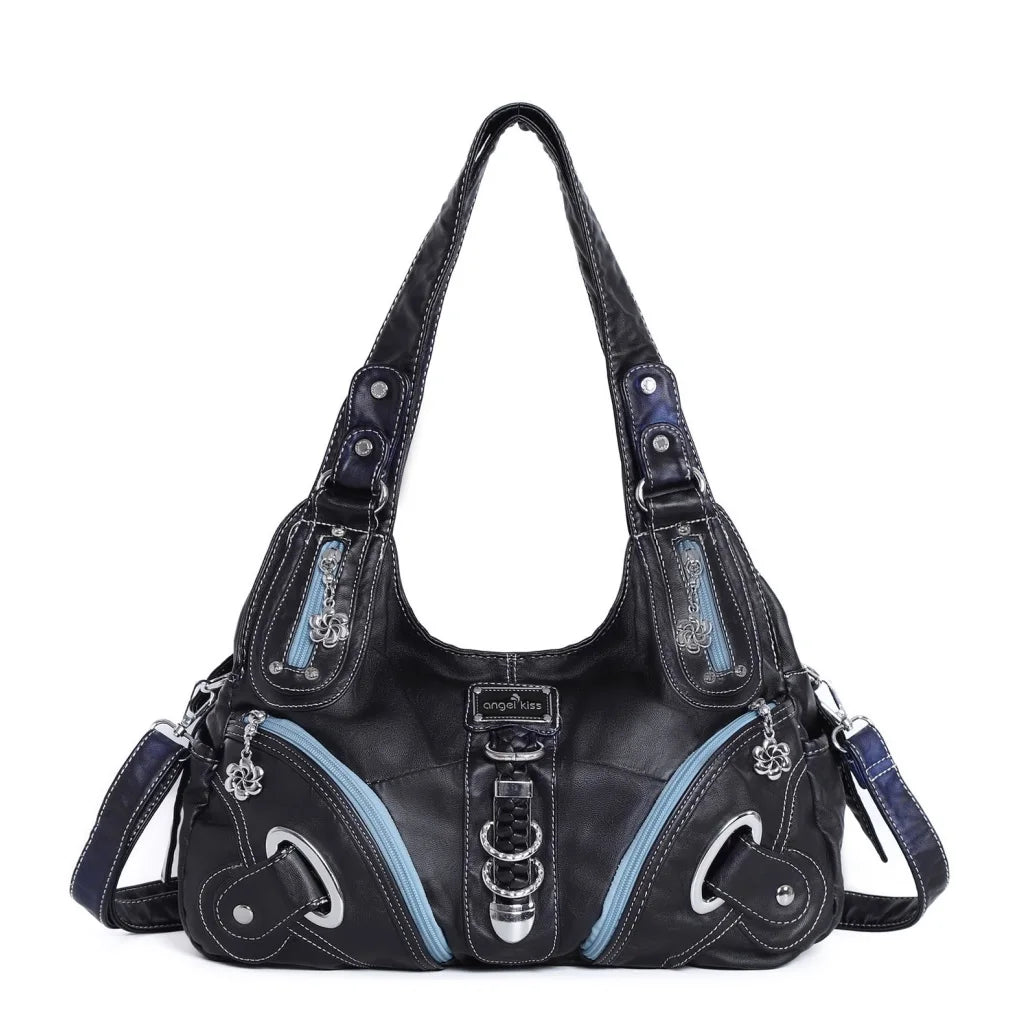Vintage Women Handbags Shoulder Bag Top-handle Handbag Fashion Vintage Dumpling Pack Shoulder Bag Tote Bag Hobos Large Purse