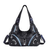 Vintage Women Handbags Shoulder Bag Top-handle Handbag Fashion Vintage Dumpling Pack Shoulder Bag Tote Bag Hobos Large Purse