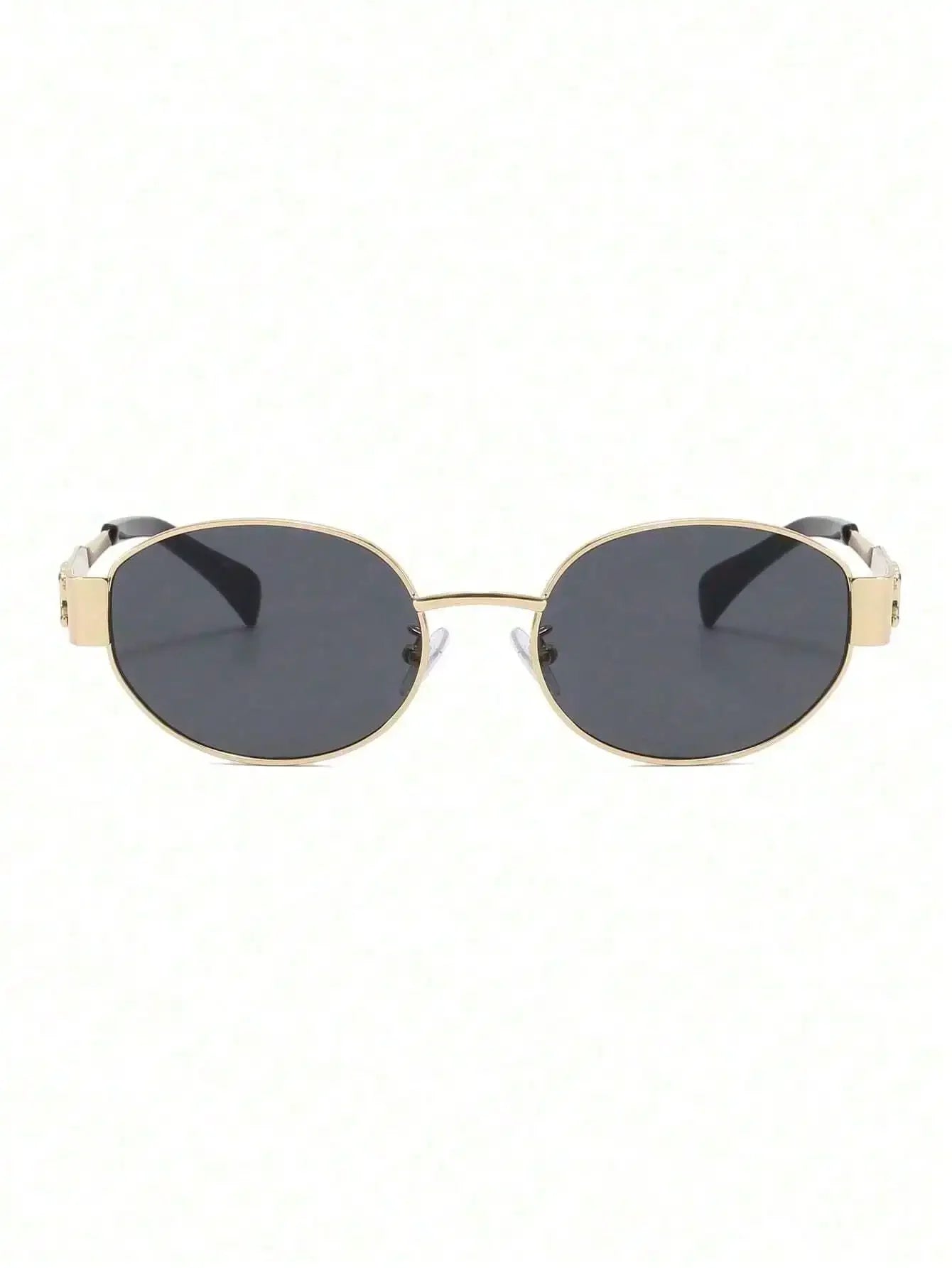 Oval Frame Women's Vintage Sunglasses | UV400 Metal