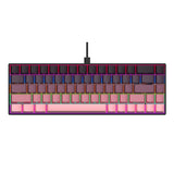 AJAZZ AK680 65% Wired Gaming Mechanical Keyboard Hot Swap Mini Keyboard Custom Keycap Gasket for Pc Laptop