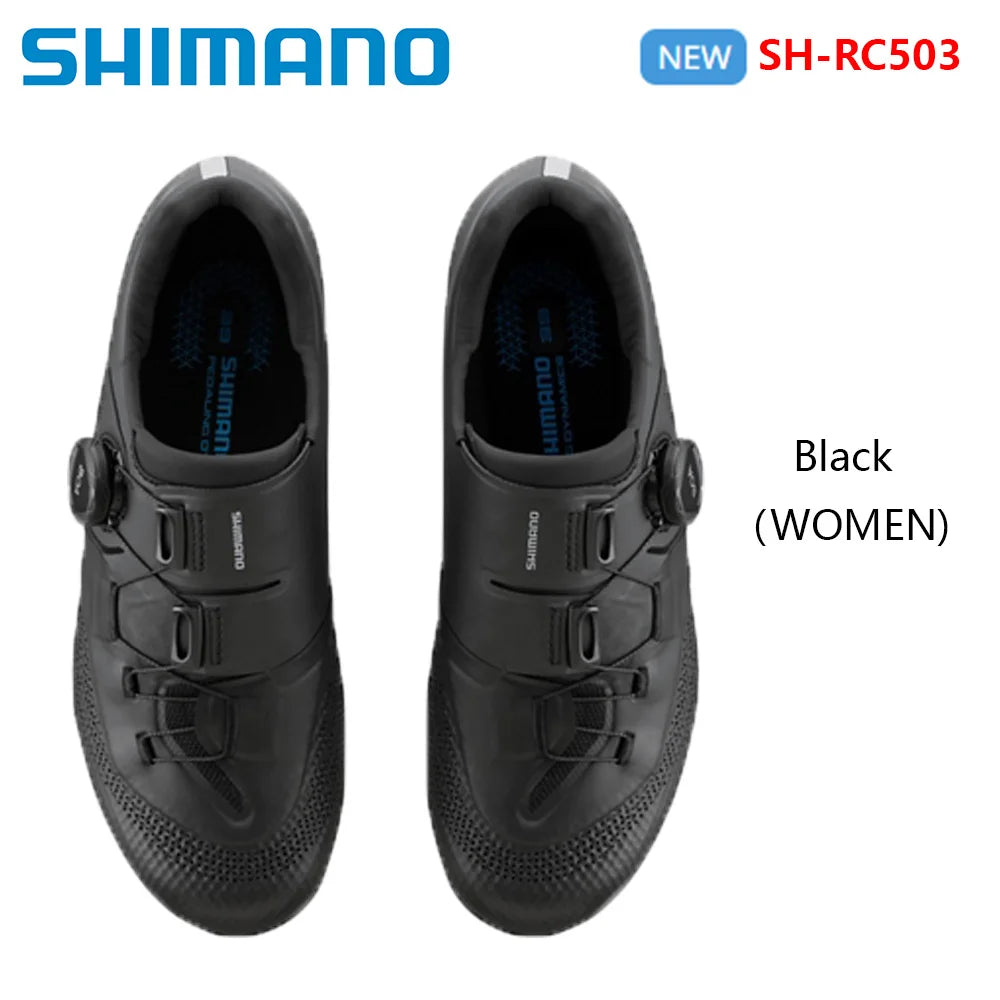 Shimano RC502 RC503 Road Bike Lock Shoes RC5 RC500 RC502 Carbon Fiber Sole Road Bike Self-locking Riding Shoes Locking Shoes