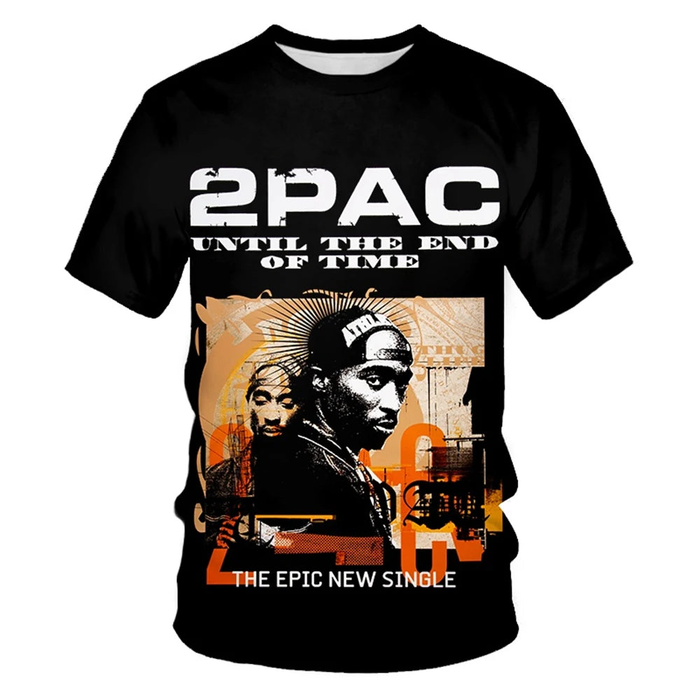 Men's 3D Print Crew Neck T-Shirt