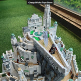 Educational 2026 Assembly 8278pcs DIY Bricks Building Blocks Suitable The City Capital Minas Tirith Model Gifts for Adults Toys