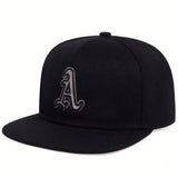 Letter Embroidered Hip Hop Cap – Unisex Street Style