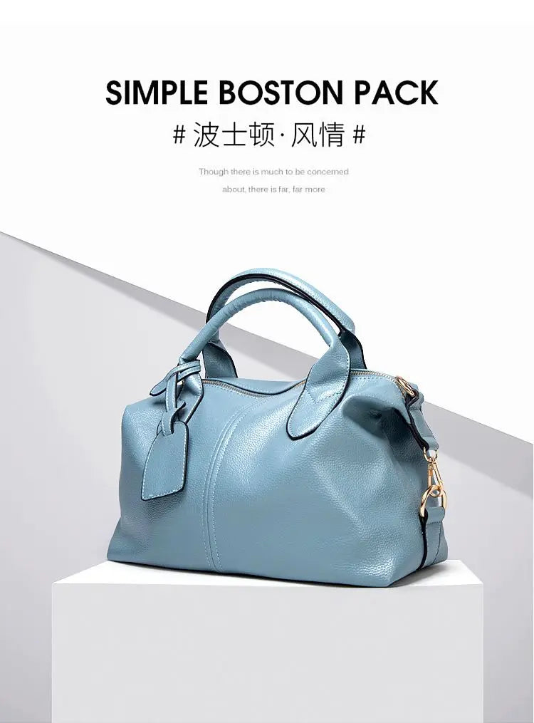 Women Handbags 2024 New Lychee Pattern Women's Korean Version Sweet And Fashionable Soft Women's Bag