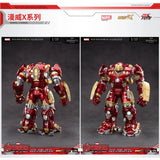 ZD Toys  Avengers Iron Man MK44 Hulkbuster Action Figure LED 1/10 36cm Tony Stark  Anniversary Memorial Model Collections Gift
