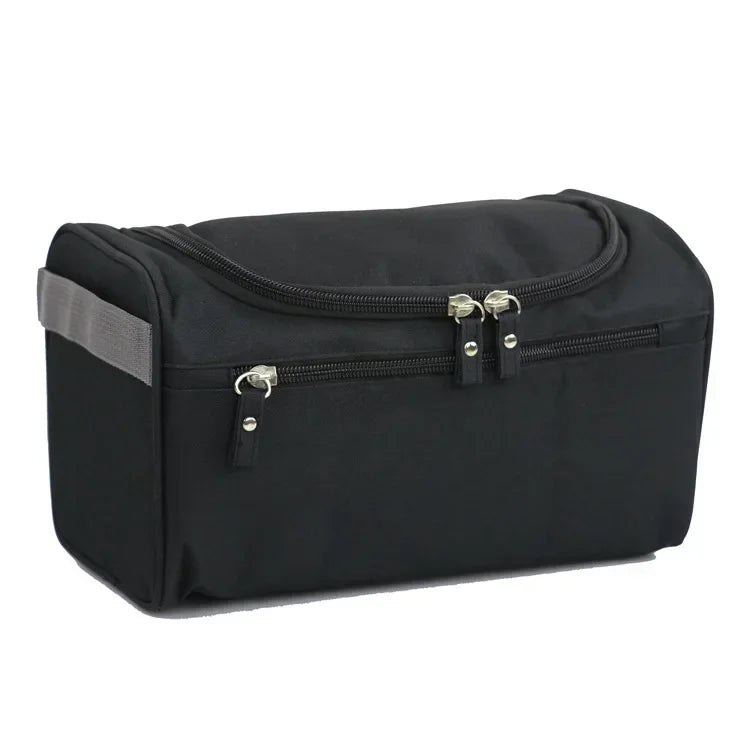 Portable Makeup Bag Unisex Capacity Waterproof Cosmetic Organizer Toiletry Hanging Case Pouch for Women Men Wash Shaving Make Up