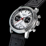 Sugess Pilot Watch Men ST1906 Movement Handwind Chronograph Wristwatches Sapphire Waterproof Hand Wind PowerReserve Luminous V2