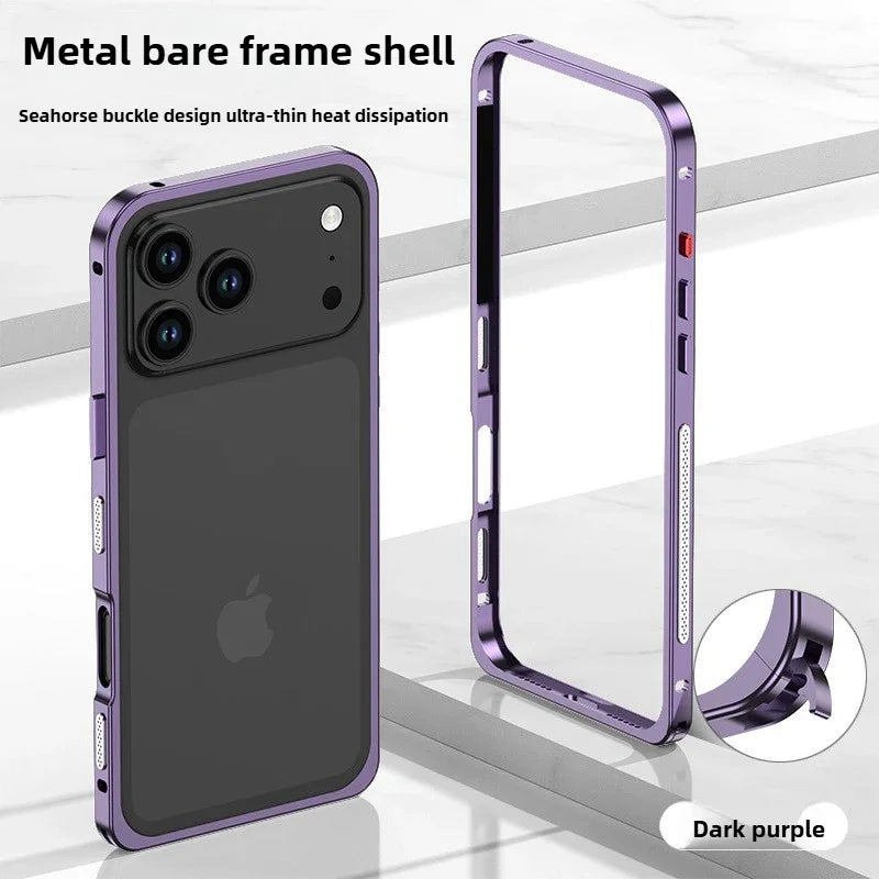 CNC Alloy Bumper Case with Lens Protection