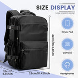 Ryanair 40x30x20 Cabin Bag Men Air Vacuum Compression Backpack Hand Luggage Laptop Backpack,42x29x15 Vacuum Clothing Storage Bag