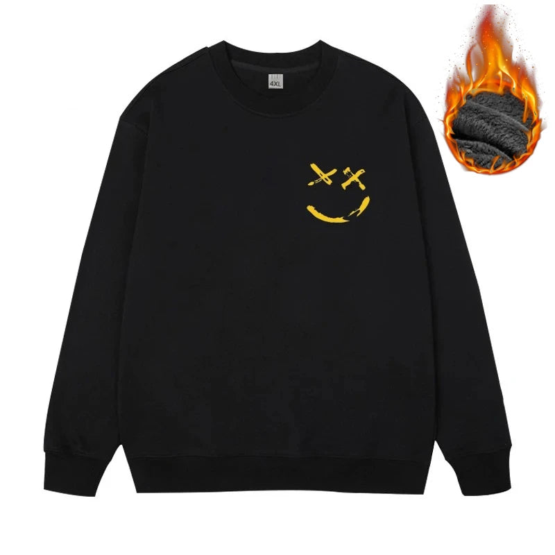 Men's Plus Size Fleece Sweatshirt XL–7XL