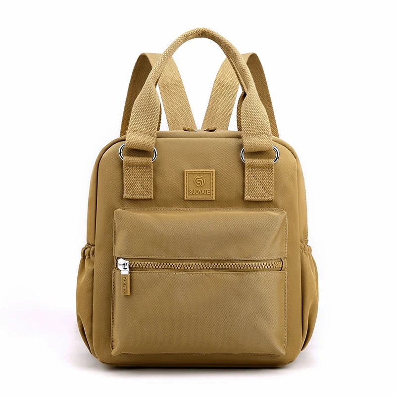 Fashion Women Small Travel Backpack Pretty Style Girls Shopping Backpack High Quality Durable Soft Fabric Daypack Backpack SAC