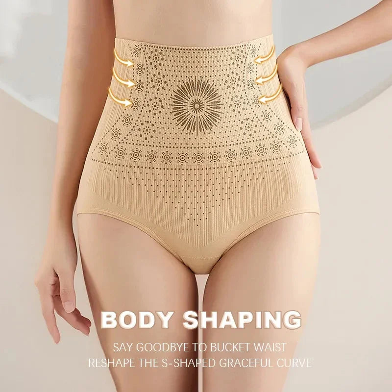 Seamless High Waist Postpartum Shapewear | USA-Made Control Panties
