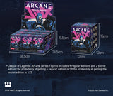 POP MART League of Legends: Arcane Series Blind Box Toys Kawaii Anime Action Figure Caixa Caja Surprise Mystery Bag Toy