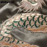 Dragon Embroidered Harajuku Jacket