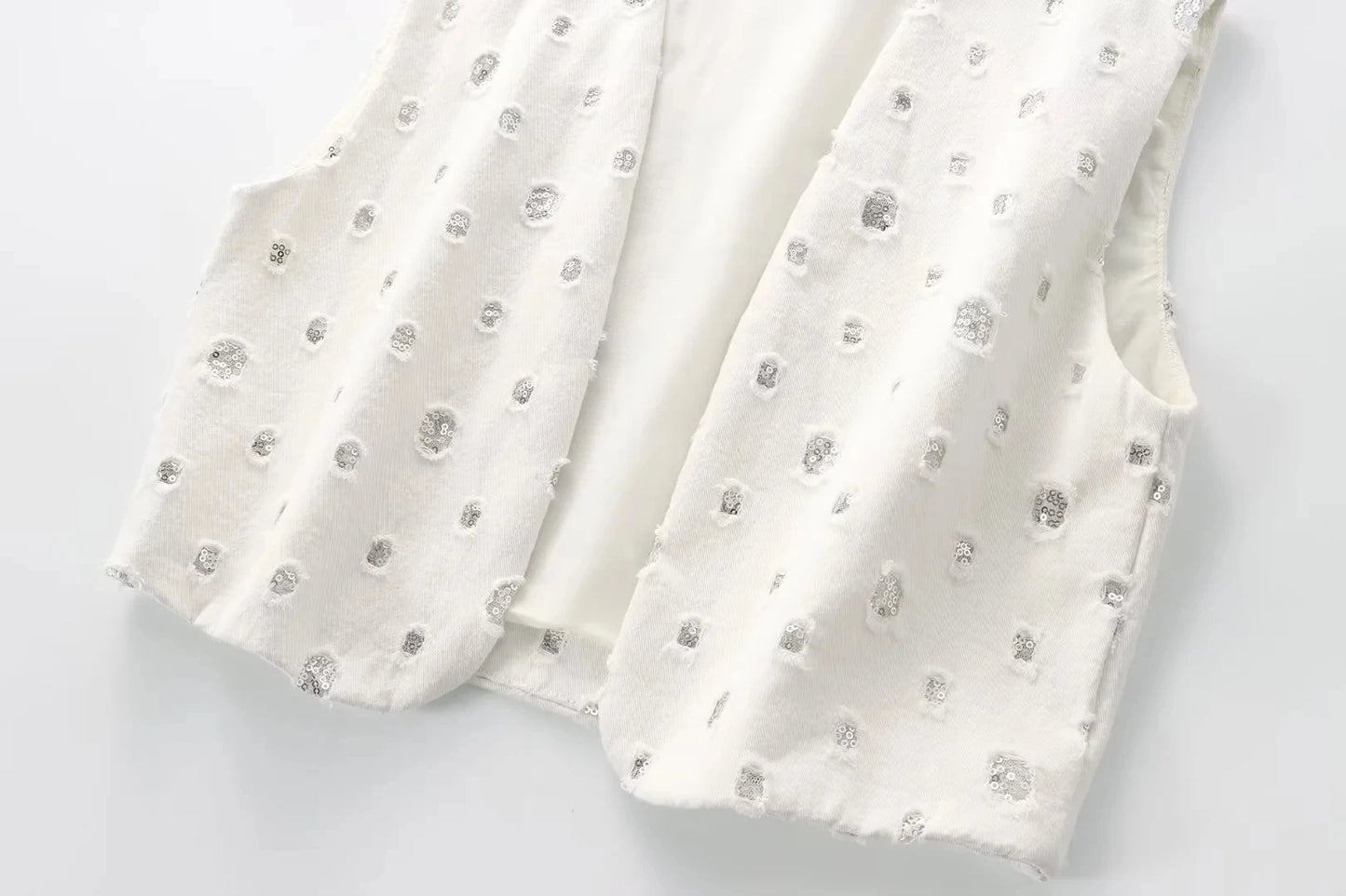 Elegant Sequin Skirt Sets For Women 2 Pieces Shinny Sleeveless Vest Women Suits 2024 Summer Fashion Zipped Skirts Set