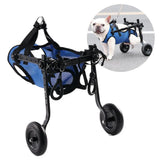 Adjustable Pet Mobility Wheelchair Cart for Small Dogs & Cats