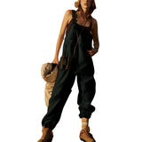 Fleece Bib Overalls - Adjustable Warm Winter Fuzzy Jumpsuit & Ski Pants