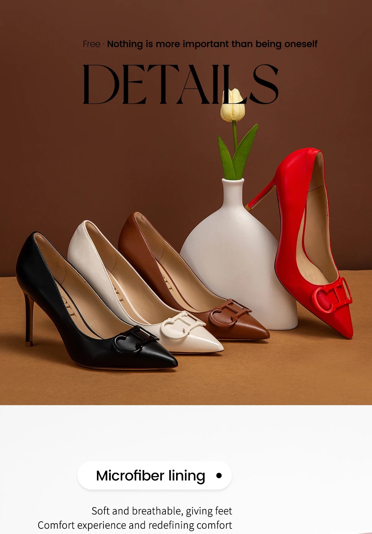 CHCH Women's Pointed Toe Ankle Strap Platform Heels