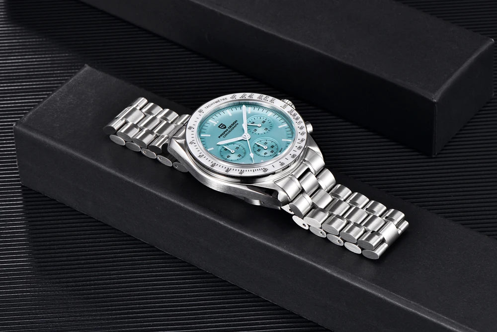 2026 New PAGANI DESIGN 1701 V5 Men's Watches Luxury Quartz Watch Men Sports Speed Chronograph AR Sapphire glass 100M Waterproof