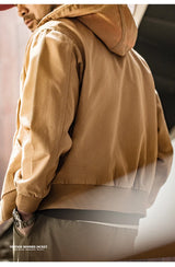 Maden J130 Heavyweight Canvas Hooded Jacket for Men