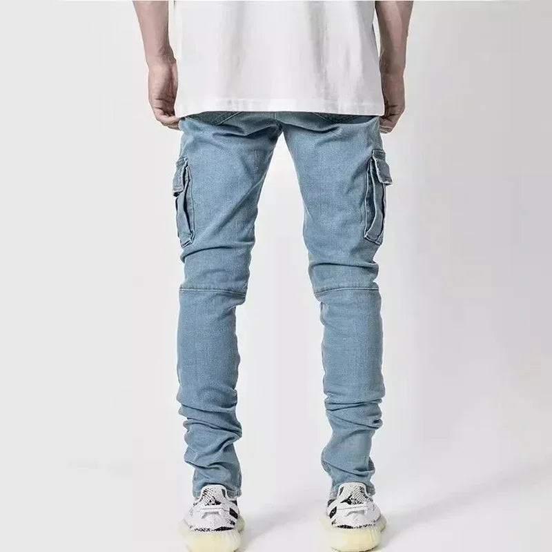 Men’s Slim Fit Cargo Jogger Jeans