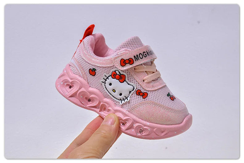 Kids’ LED Light-Up Cartoon Sneakers
