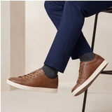 Men's casual shoes 2025 brand fashion comfortable leather shoes men