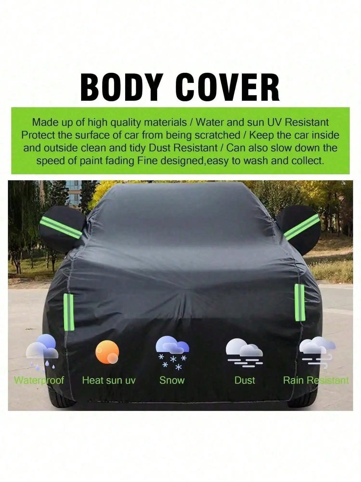 SUV All-Weather Car Cover | UV, Snow & Dust Protection