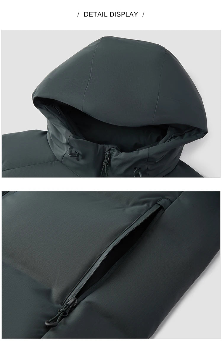 Semir Men's Premium Hooded Down Jacket