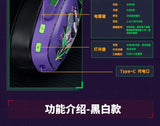 VALKYRIE VK S1 Gaming Headset Wireless Triple-Mode Detachable Microphone 15ms Ultra-Low Latency Esports Chip Gamer Headphones