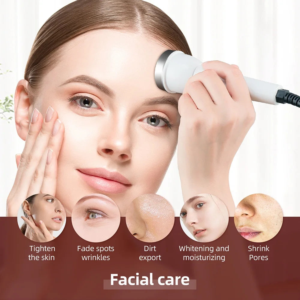 Ultrasonic Facial Beauty Device – Face & Eye Lift Massager